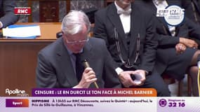 Gouvernement Barnier: le RN durcit le ton et laisse planer la menace d'une motion de censure
