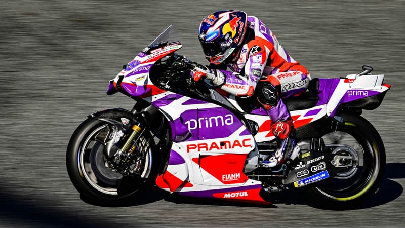 Jorge Martin lors du GP de moto de Thaïlande, le 27 octobre 2023