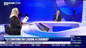 Le contenu du caddie a changé