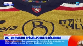 Le Café des Sports: un maillot spécial "Fête des Lumières" pour le Lyon Hockey Club