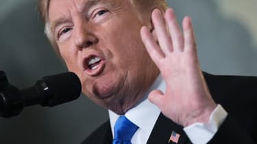Le président américain Donald Trump le 6 décembre 2017 à la Maison Blanche, à Washington
