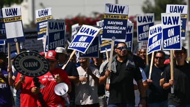 L'UAW, puissant syndicat des travailleurs de l'automobile, a entamé un mouvement de grève le 15 septembre.