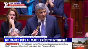 David Habib (PS) souhaite que le gouvernement précise "les objectifs de l'opération militaire" qui a coûté la vie à 13 soldats français