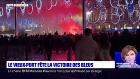 France-Maroc: scènes de liesse à Marseille après la victoire des Bleus