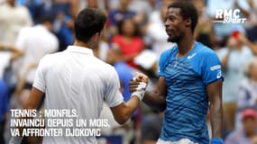 Tennis : Monfils, invaincu depuis un mois, va affronter Djokovic