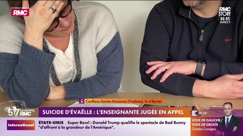 Suicide d'Évaëlle : l'enseignante jugée en appel