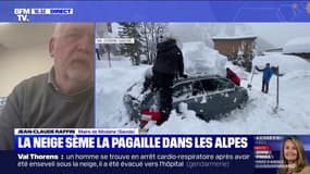 Chutes de neige: "Les routes commencent à être ouvertes", affirme Jean-Claude Raffin, maire de Modane (Savoie)