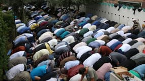 Fête de l'Aïd à la Grande Mosquée de Paris.