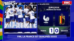 France 1-0 Belgique : Le match replay avec les commentaires RMC, les Bleus en quarts !!