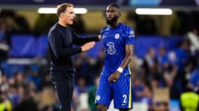Thomas Tuchel et Antonio Rüdiger