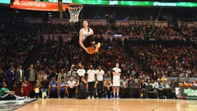 Zach LaVine, vainqueur du concours de dunks du All Star Game NBA