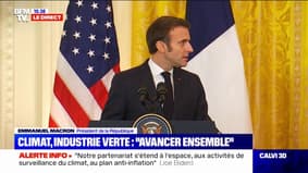 Emmanuel Macron : "Joe Biden est aussi devenu un ami"
