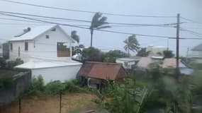 Le cyclone Belal touche la Réunion, le 15 janvier 2024 