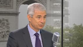 Le président de l'Assemblée nationale, Claude Bartolone, sur le plateau de BFMTV le 31 mai 2013