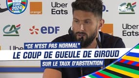 "Ce n'est pas normal", le coup de gueule de Giroud sur le taux d'abstention