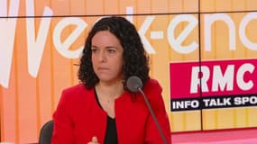 Manon Aubry, dans la Matinale Week-End de RMC, le 20 février 2022