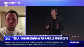 "On ne donnera plus un euro à Elon Musk": Romain Roy, chef d'entreprise, appelle au boycott de Tesla