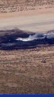 États-Unis: un bombardier B-52 américain s'écrase en Californie après son décollage