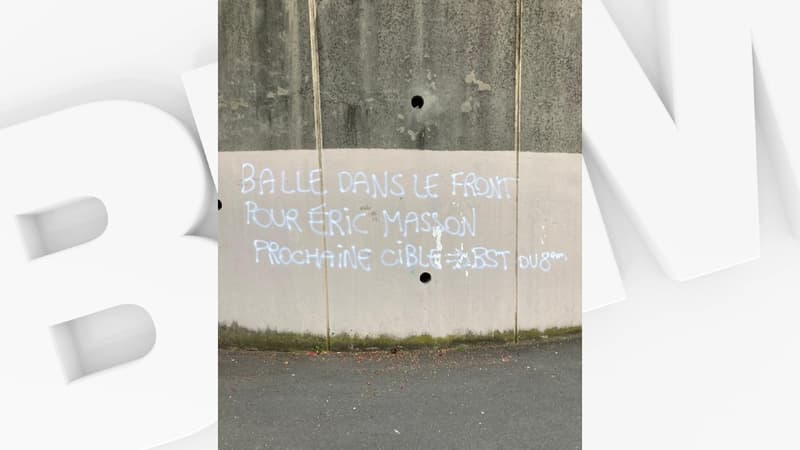 Un tag menaçant les policiers du 8e arrondissement a été découvert lundi à Lyon.