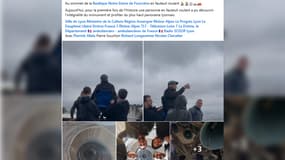 Ce samedi 15 mars 2025, Patrick est devenu la première personne en fauteuil à monter tout en haut de la basilique de Fourvière à Lyon (Rhône)