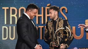 Ronaldo et Neymar, lors des Trophées UNFP en 2018