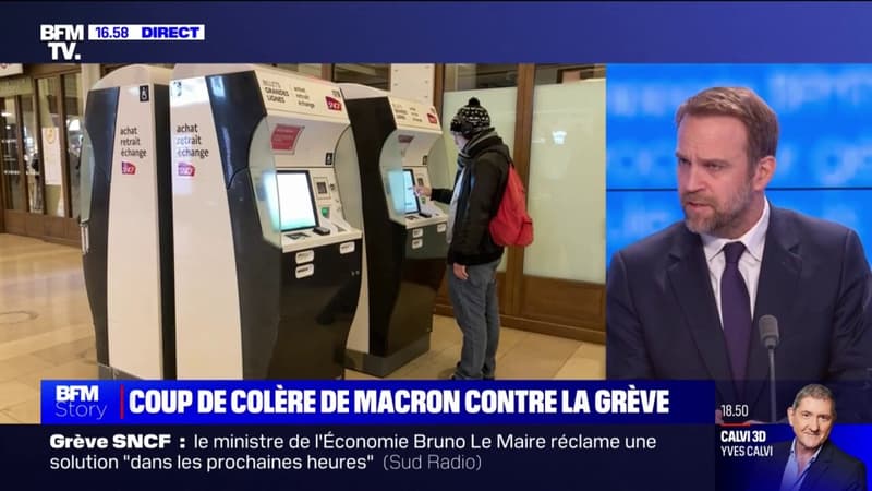 Marc Ferracci, député Renaissance, sur la grève SNCF: « manque d’empathie et de décence »
