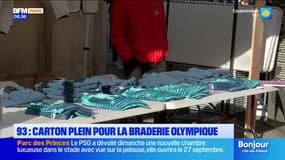 Saint-Denis: carton plein pour la braderie olympique