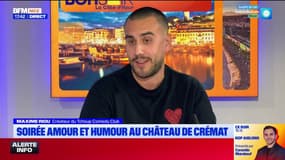 Alpes-Maritimes: une soirée Saint-Valentin sous le signe de l'humour au château de Crémat