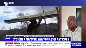 Mayotte: "La situation que nous connaissons n'est pas une grande surprise", explique Mansour Kamardine (LR)