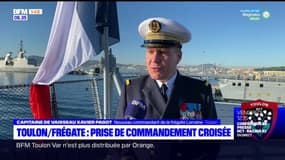 Toulon: prise de commandement croisée pour les frégates Auvergne et Lorraine