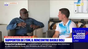 30 ans du sacre européen de l'OM: supporter de l'OM, il rencontre Basile Boli