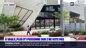 Législatives: à Vaulx-en-Velin, plus d'une personne sur deux ne vote pas