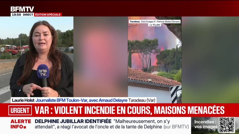L'incendie dans le Var continue de progresser