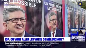 Ile-de-France: où vont aller les votes de Jean-Luc Mélenchon?