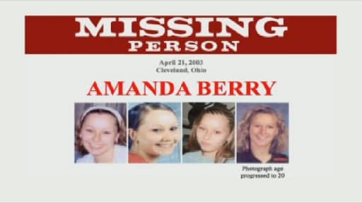 Amanda Berry ainsi que deux autres jeunes femmes a été séquestrée pendant plus de dix ans.