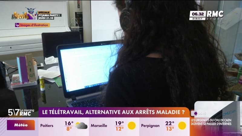 Le télétravail, alternative aux arrêts maladie ?