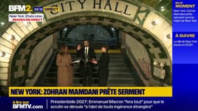 Zohran Mamdani prête serment comme maire de New York