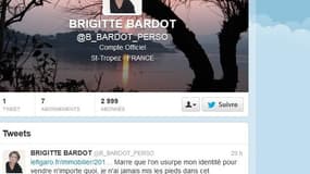 Le compte officiel de Brigitte Bardot