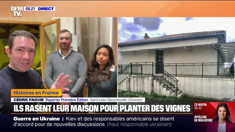 Gironde: ils rasent leur maison pour planter des vignes