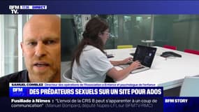 Rencontre Ados: "À l'association e-Enfance, on connaît ce site depuis plus de dix ans", explique le psychologue de l'enfance Samuel Comblez