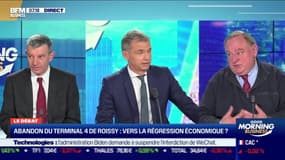Le débat: Abandon du Terminal 4 de Roissy, vers la régression économique ?, par Jean-Marc Daniel et Nicolas Doze - 12/02