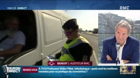 Benoit, épicier ambulant, témoigne: "Dans ma tournée, une dame agée n'avait plus qu'un morceau de pain et de fromage pour manger"