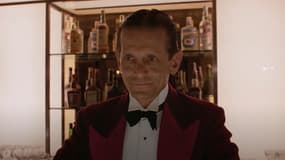 L'acteur américain Joe Turkel dans Shining de Stanley Kubrick, sorti en 1980.