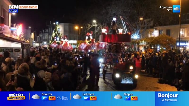 Parade de noël à Caen - La météo de Colas du vendredi 19 décembre 2025