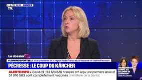 Propos polémiques de Valérie Pécresse: pour Florence Portelli, la candidate "a voulu tirer la sonnette d'alarme"