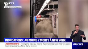 New York: au moins 7 morts après des inondations spectaculaires