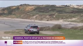 RMC chez vous : Wimereux, point de départ de la traversée des migrants - 19/10