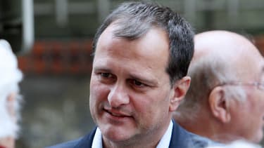 Louis Aliot, ici le 19 mai 2012 à Perpignan, a invité les pro-israéliens et les pro-palestiniens à aller "se battre là-bas".