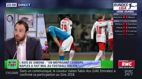 Serie A : "En méprisant l'Europe, Naples a fait mal au football italien !" tacle Rovera