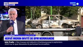 Violences à Alençon: Hervé Morin plaide pour "plus de fermeté"